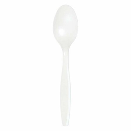 OMG 010460B White Plastic Fork, 50PK OM3837005